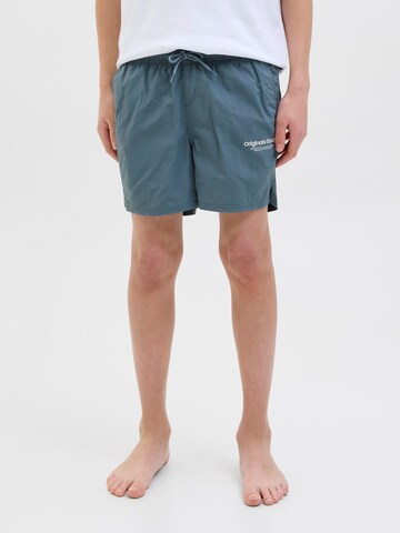 Jack & Jones Junior Zwemshorts in Grijs: voorkant