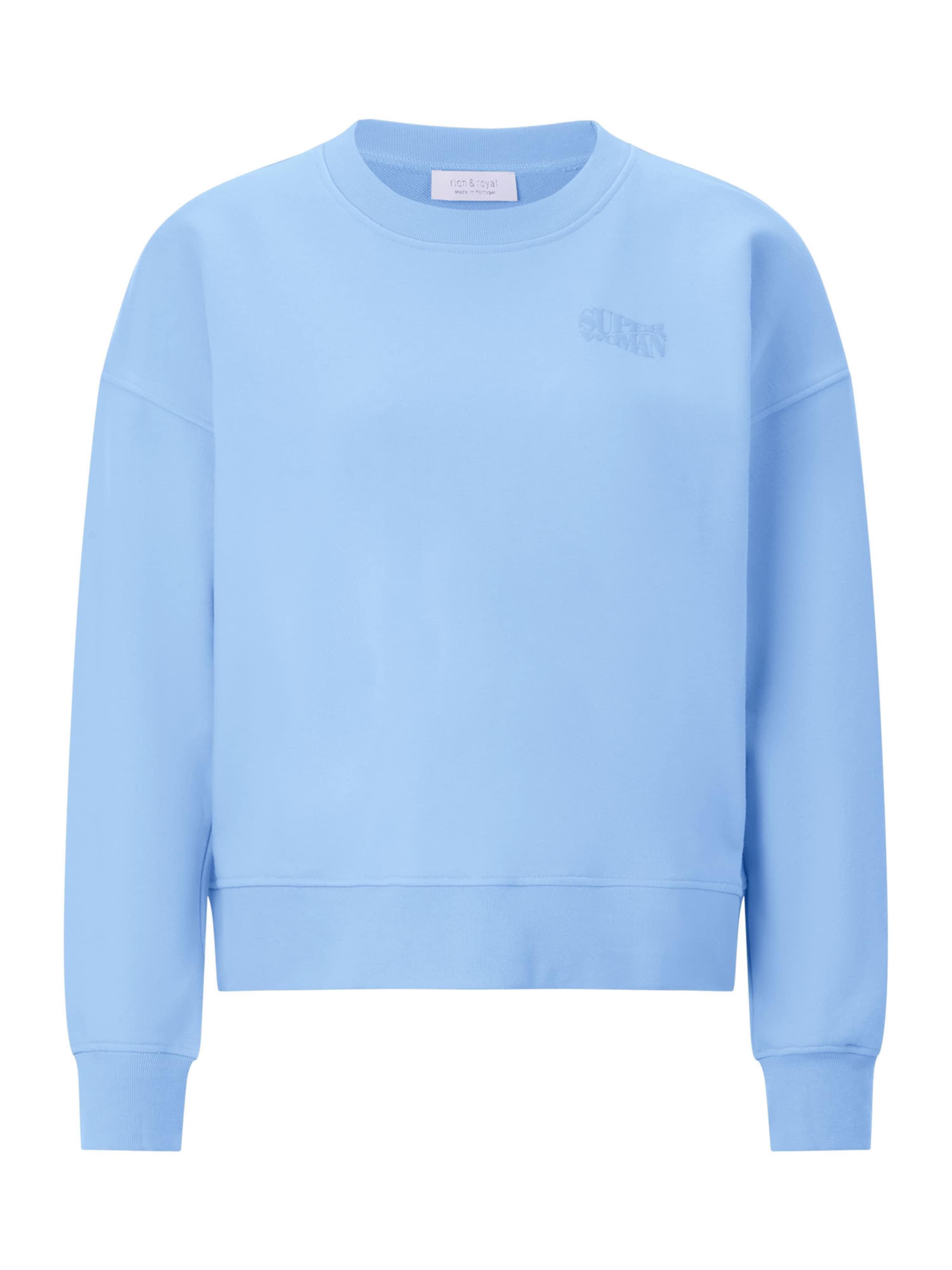 Rich & Royal Sweatshirt in Blau: Vorderseite
