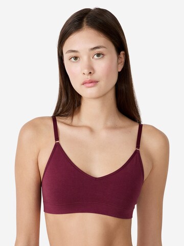 Bustino Reggiseno di ETAM in rosso: frontale