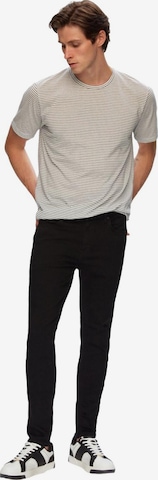 LTB Jeans - Skinny Vaquero 'LTB Jeans Herren Smarty Y Skinny Leg Mid Waist Jeanshose' en negro: frente