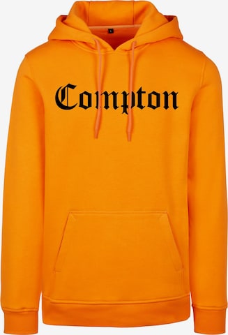 MT Men Sweatshirt 'Compton' in Oranje: voorkant