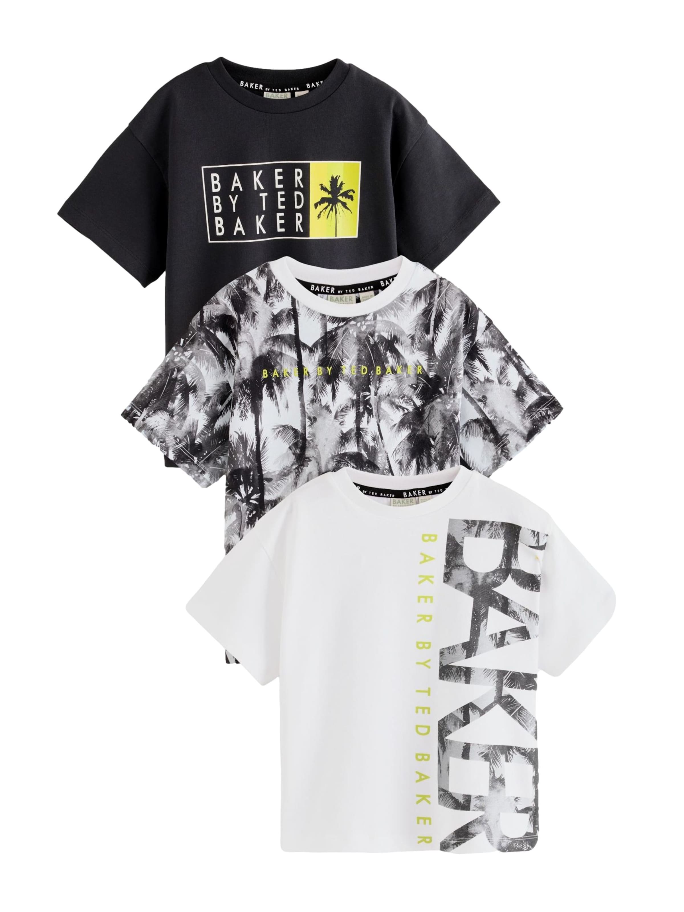 Baker by Ted Baker T-Shirt in Schwarz: Vorderseite