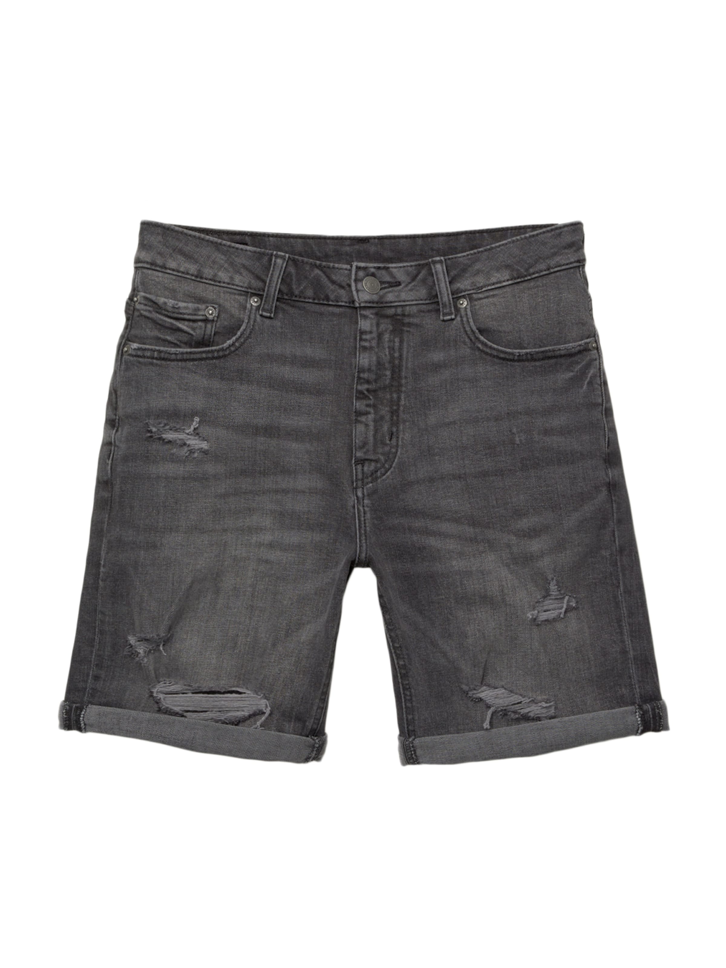 Pull&amp;Bear Szabványos Farmer - szürke: elől