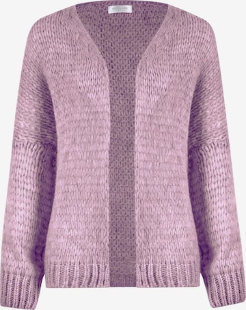 SASSYCLASSY Oversized Cardigan in Pink: front