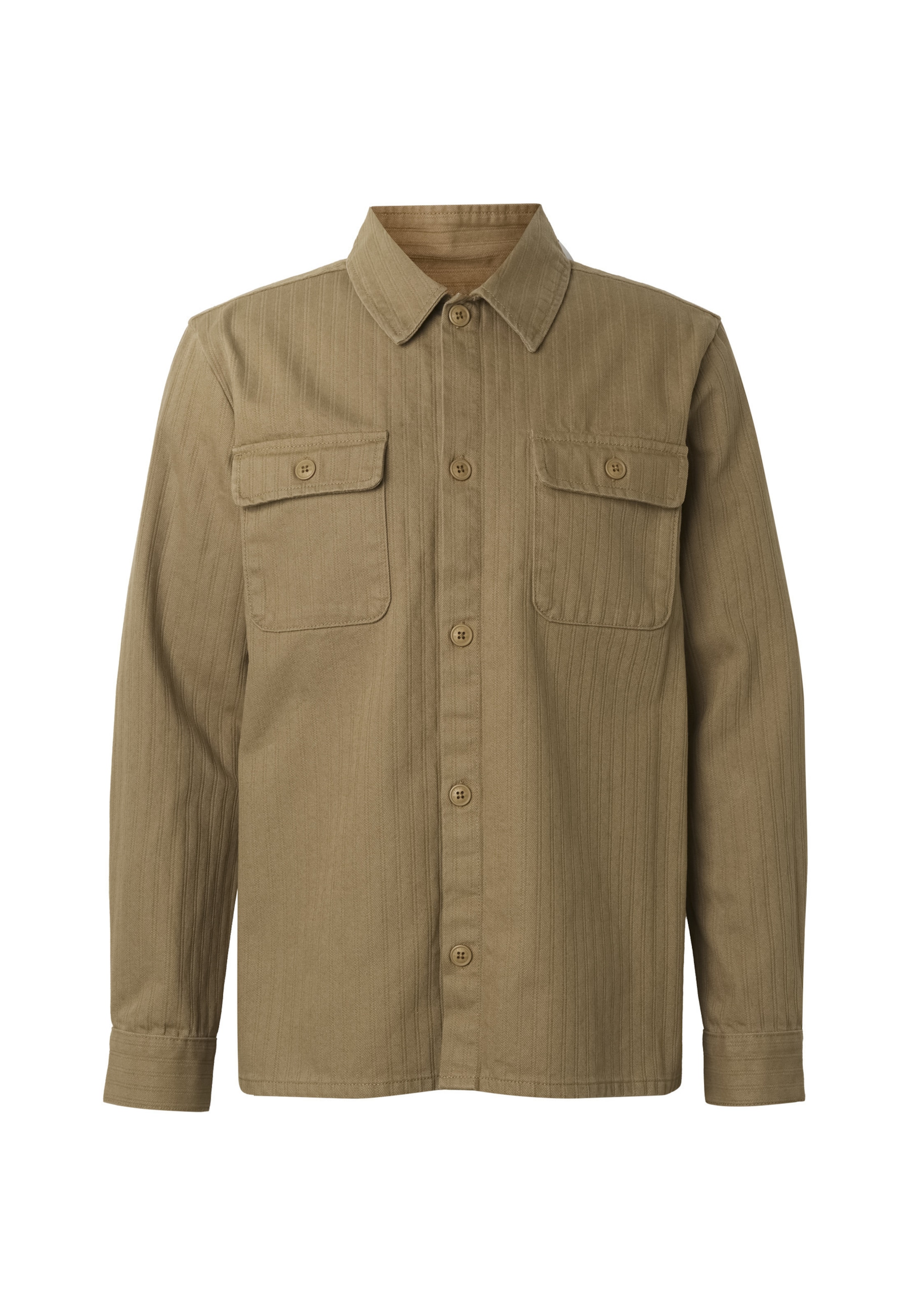 INDICODE JEANS Chemise 'Bemol' en kaki, Vue avec produit