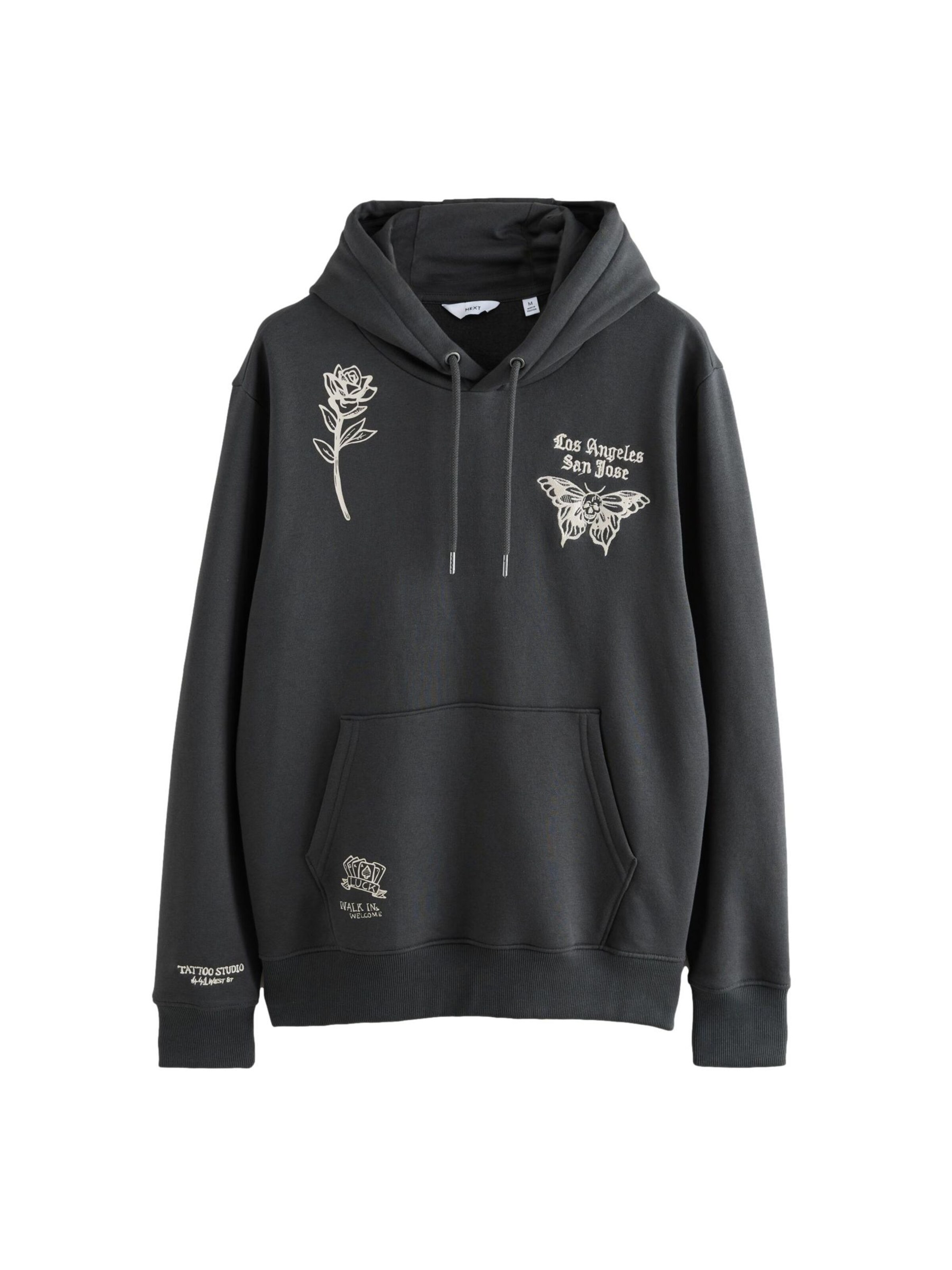 Next Суичър в сиво: отпред