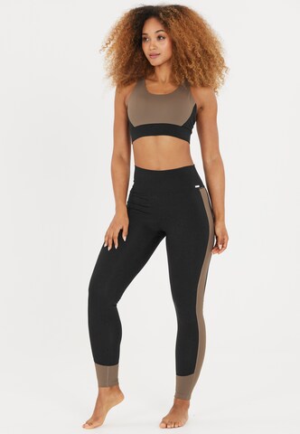 Athlecia Bustier Sport bh 'Lris' in Zwart