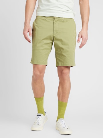 Regular Pantalon chino 'Brooklyn 1985' TOMMY HILFIGER en vert : devant