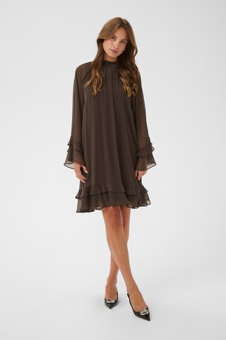 SAINT TROPEZ Kleid 'Labelle' in Braun