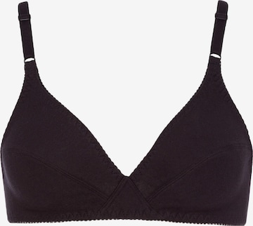 BeeDees Triangle Bra 'Soft-BH Rock'n'Roll N' in Black: front