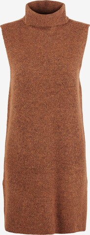 PIECES Sweater 'Ellen' in Brown: front