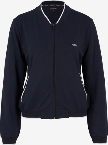 JOOP! Zip-Up Hoodie in Blue: front