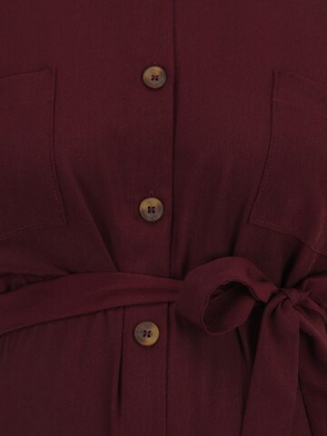 Abito camicia 'HANNOVER' di Only Maternity in rosso