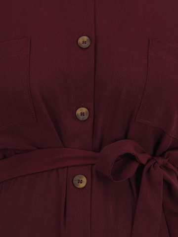 Robe-chemise 'HANNOVER' Only Maternity en rouge