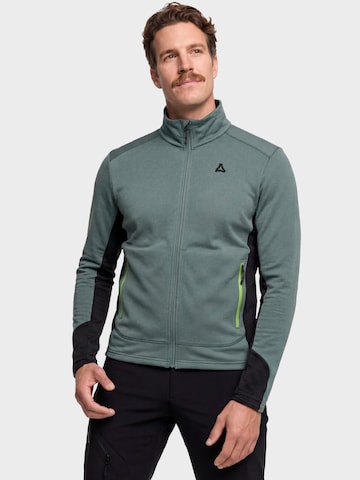 Schöffel Athletic Fleece Jacket in Grey: front