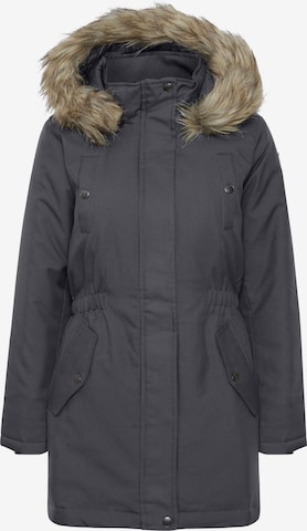 Oxmo Winter Jacket 'Maribel' in Grey: front