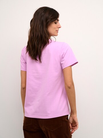 CULTURE Majica 'Gith Fabulous' | vijolična barva
