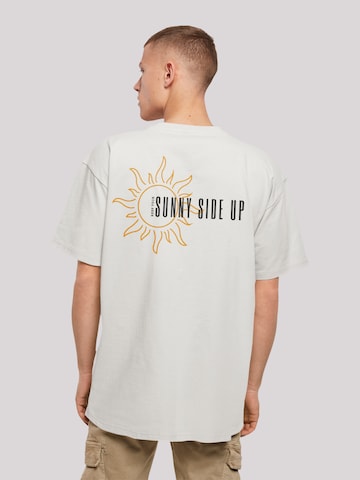 T-Shirt 'Sunny side up' F4NT4STIC en gris : devant