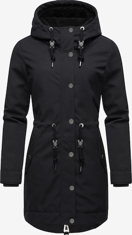 Veste d’hiver 'Canny' Ragwear en noir : devant