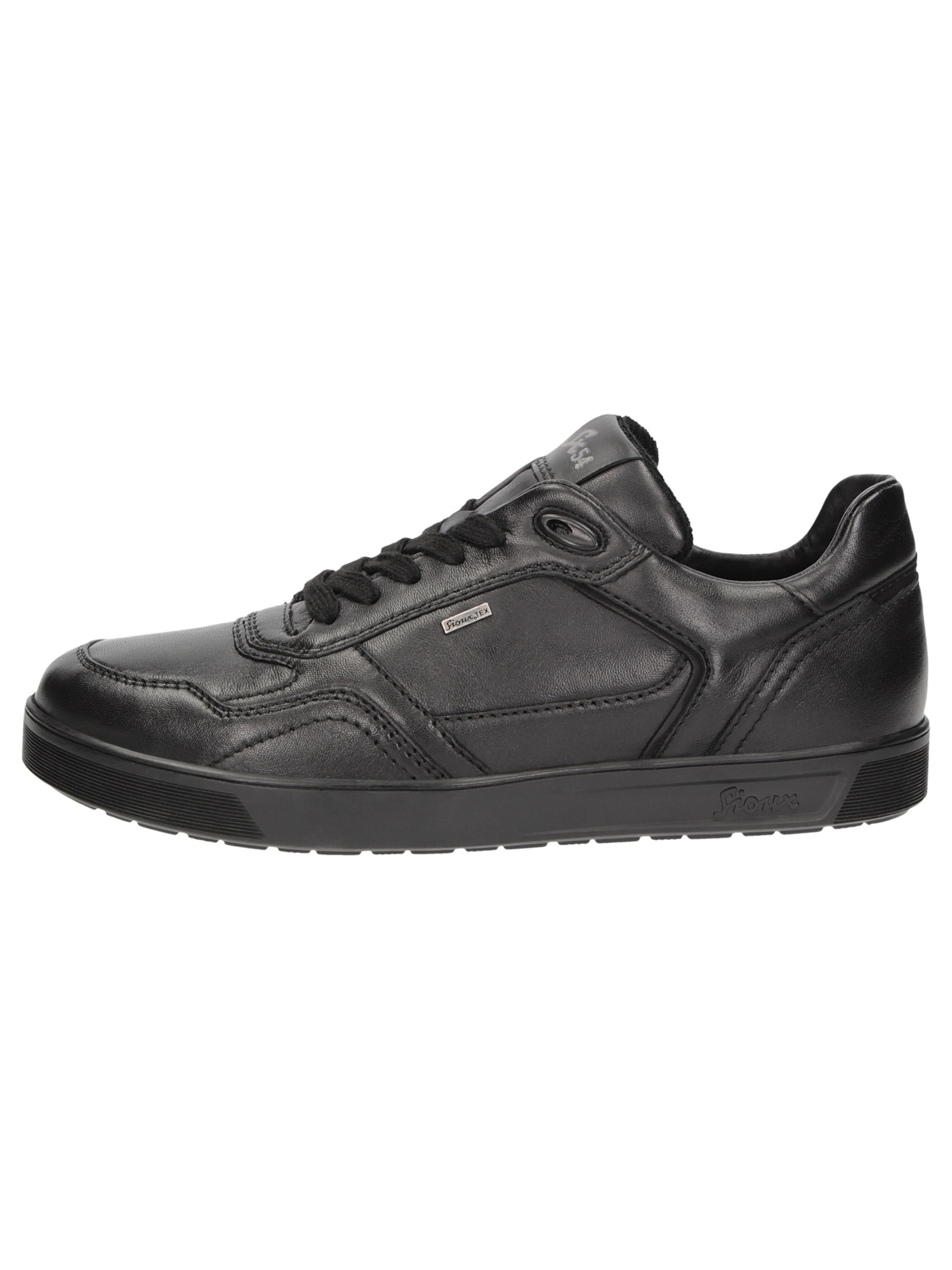 SIOUX Sneakers laag in Zwart