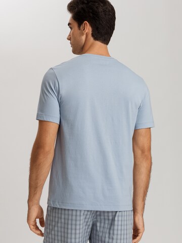 Hanro T-Shirt ' Living Shirts ' in Blau