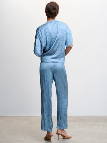 MANGO Loosefit Hose in Blau