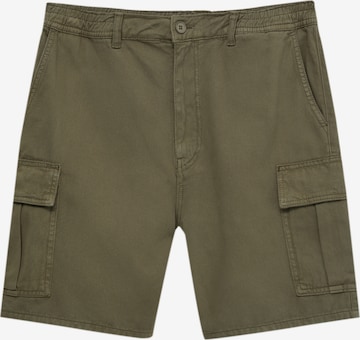Pull&Bear Shorts in Grün: predná strana