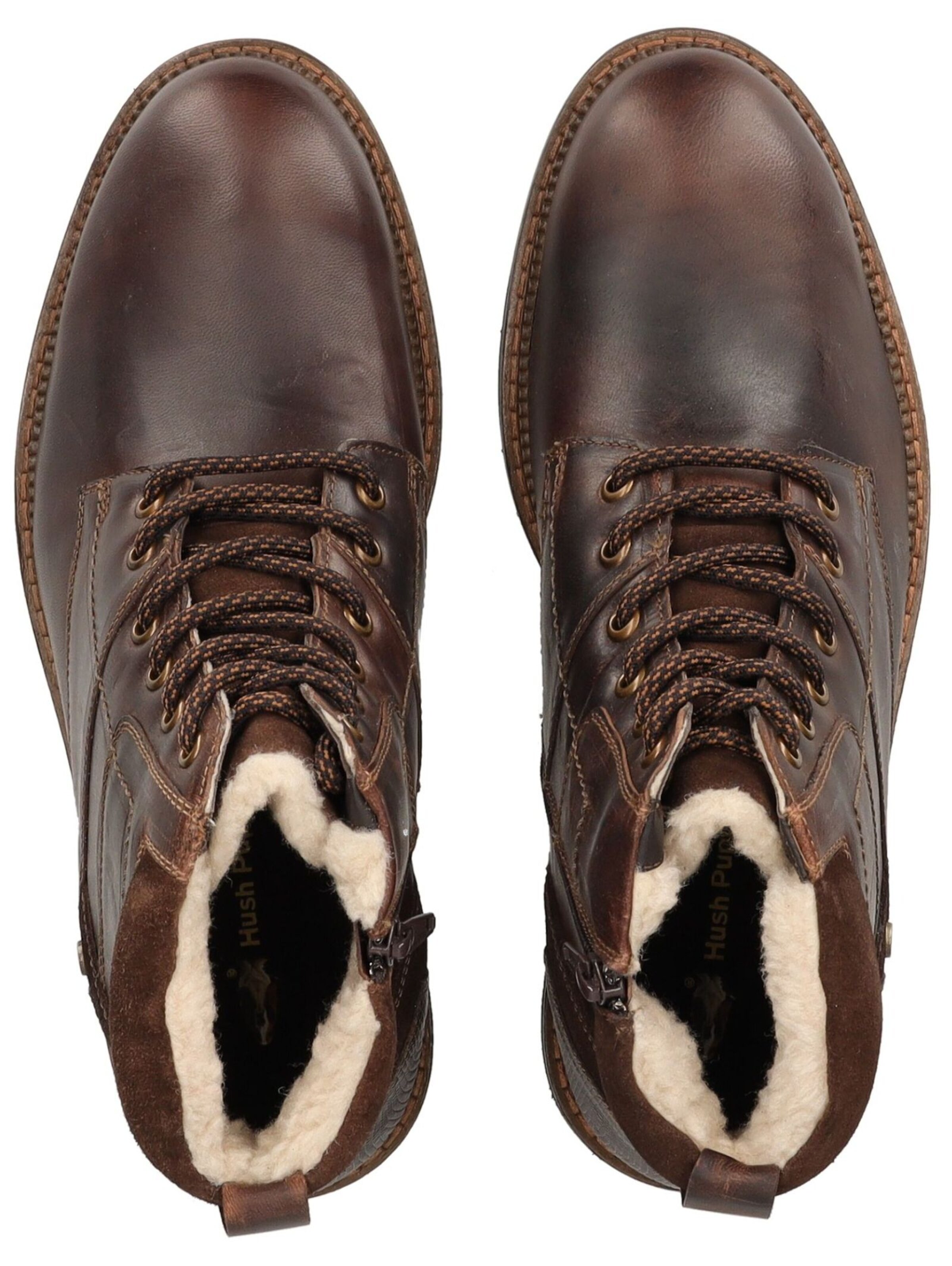 HUSH PUPPIES Lace-up boots in Brown