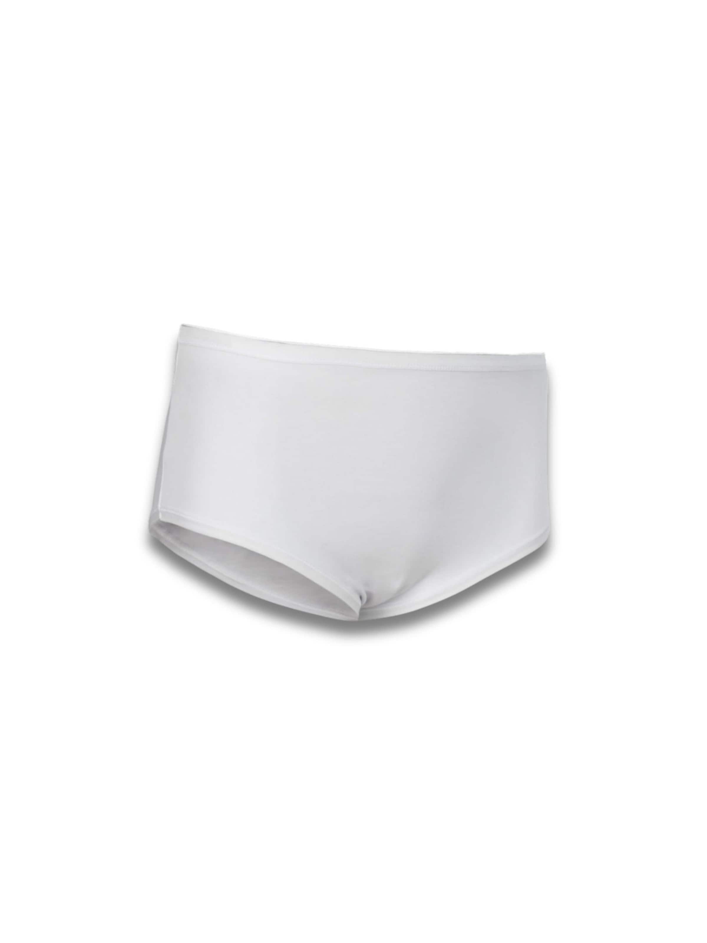 Culotte 'Violet Violet L 95% Baumwolle / 5% Elasthan' Maxte en blanc