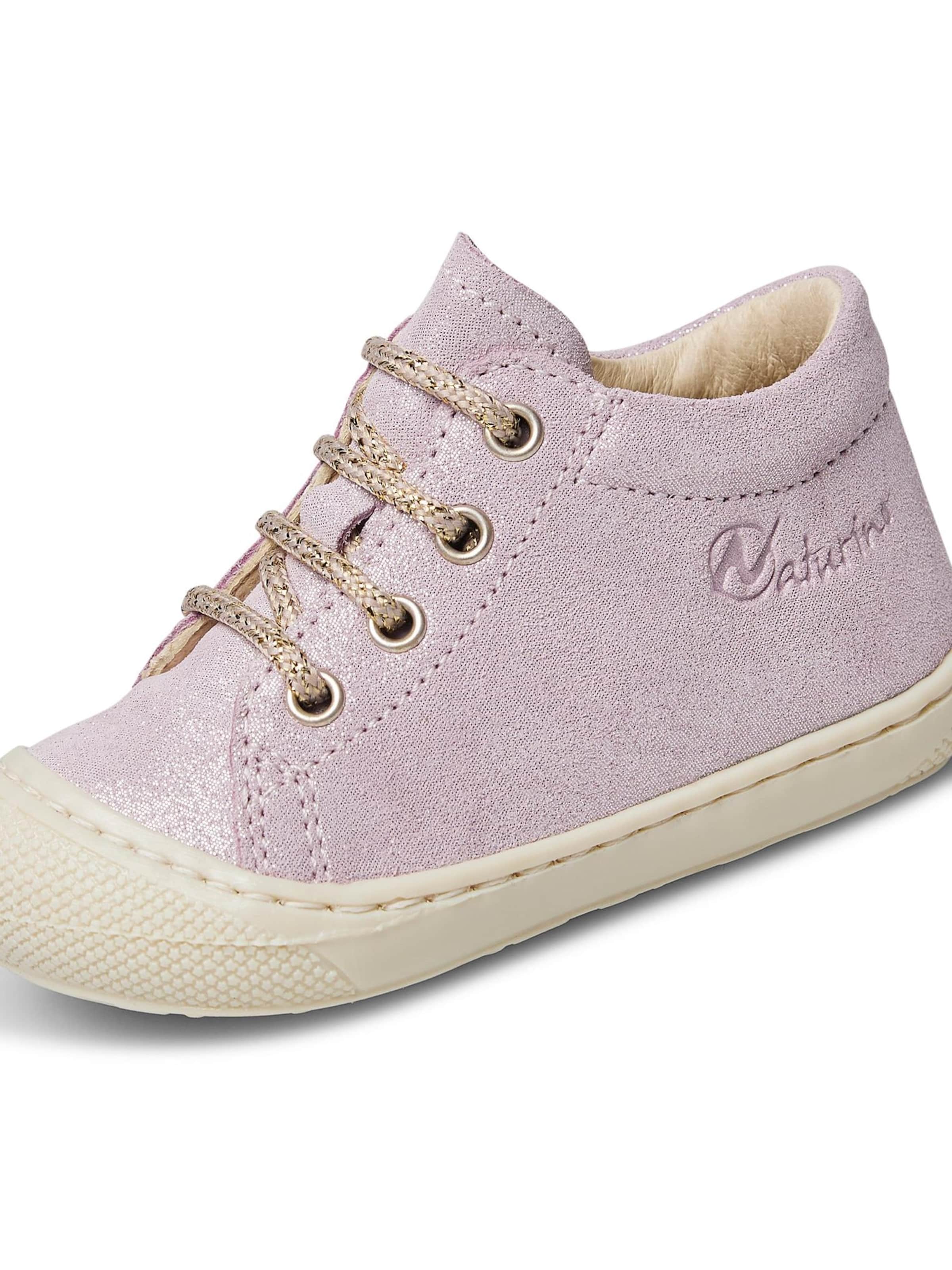 NATURINO Sneaker 'COCOON ZIP'‌‌‌‌‌‌ in Pink: Vorderseite