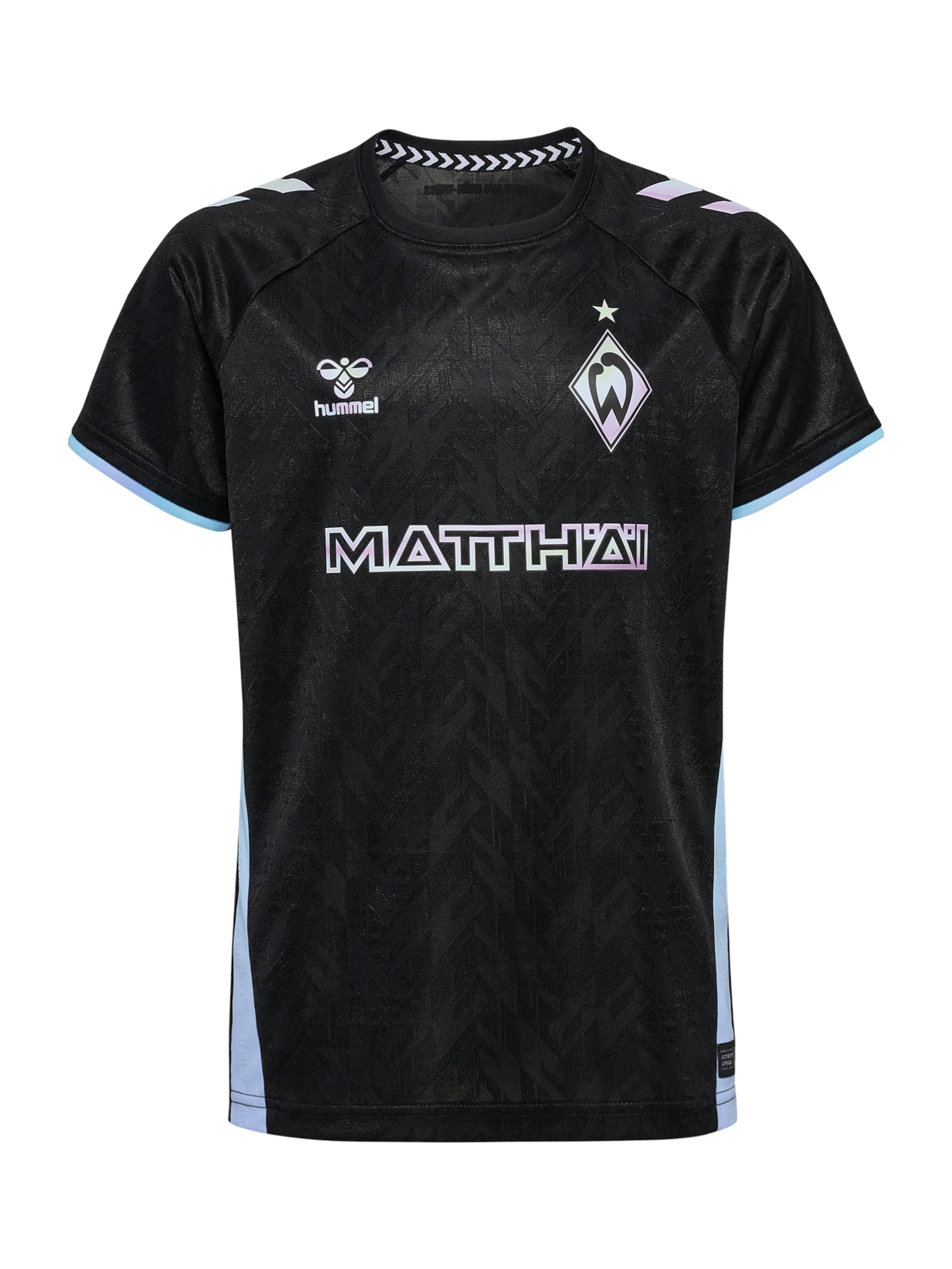 Hummel Trikot 'SV Werder Bremen-Heim' in Schwarz: Vorderseite