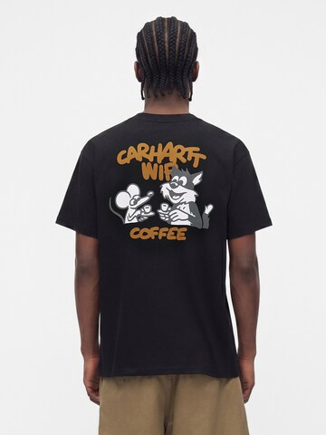 Carhartt WIP T-Shirt 'Coffee Break' in Schwarz: Vorderseite