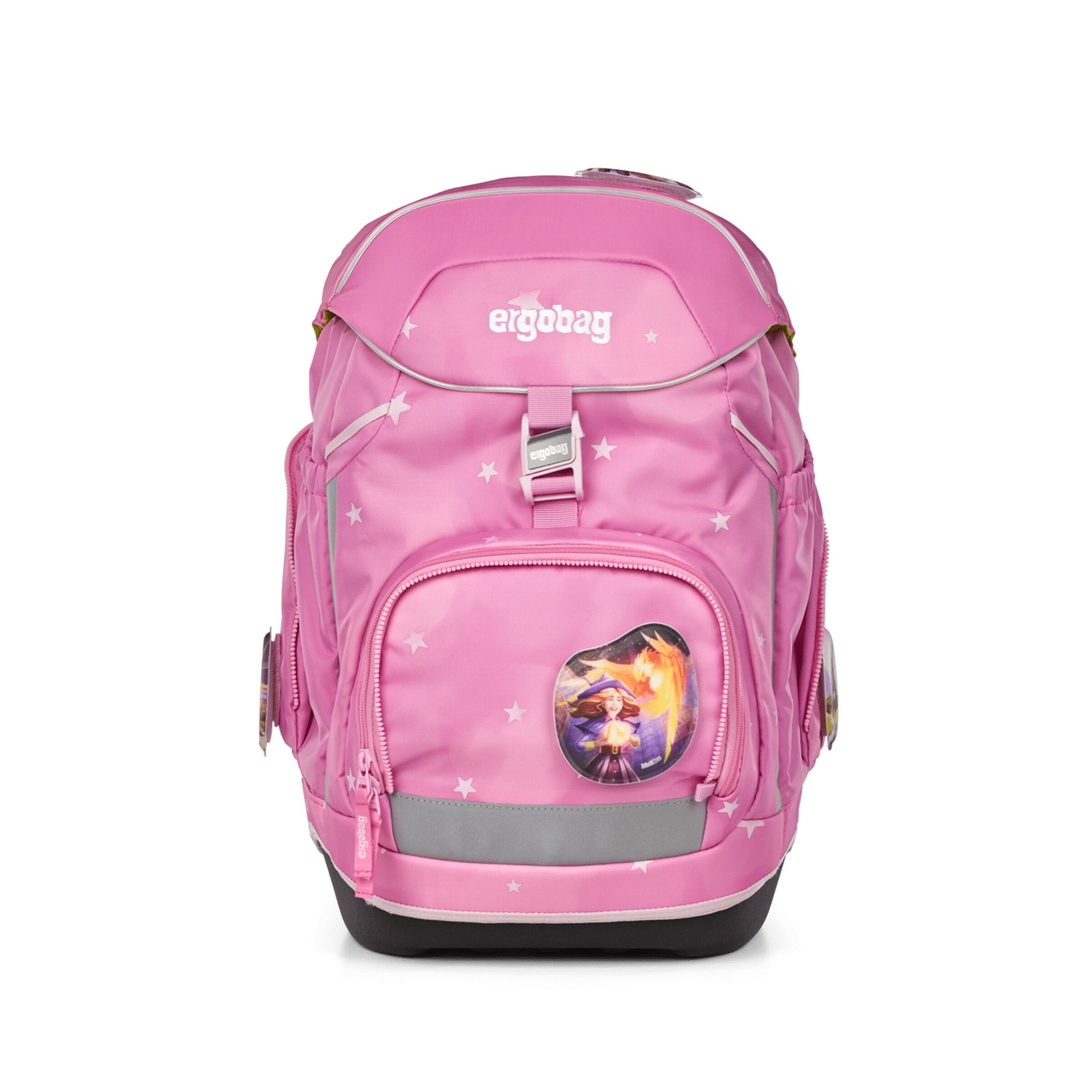 ergobag Backpack in Pink: front