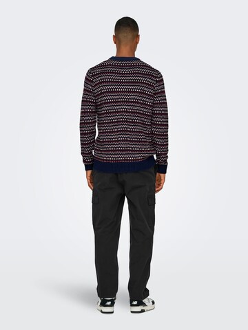 Pullover 'ONSMusa' di Only & Sons in blu