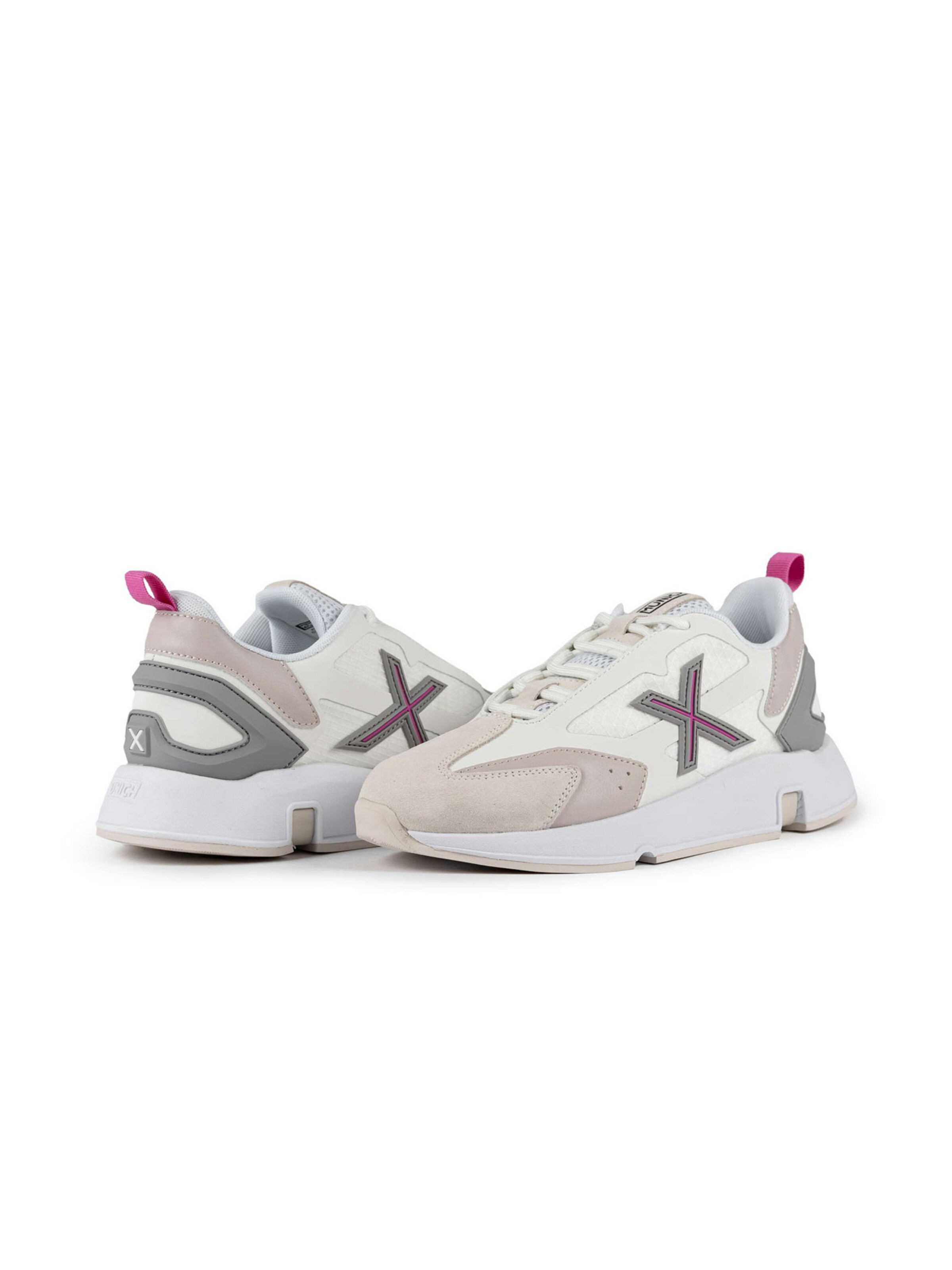 MUNICH Platform trainers 'AVANT' in White