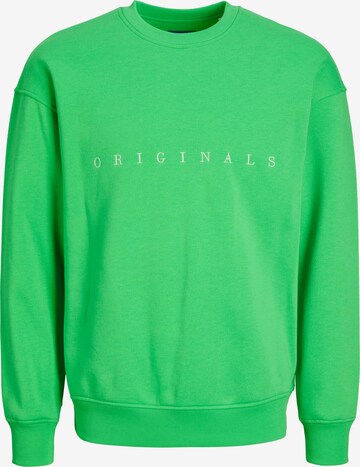 JACK & JONES Sweatshirt 'COPENHAGEN' i grön: framsida