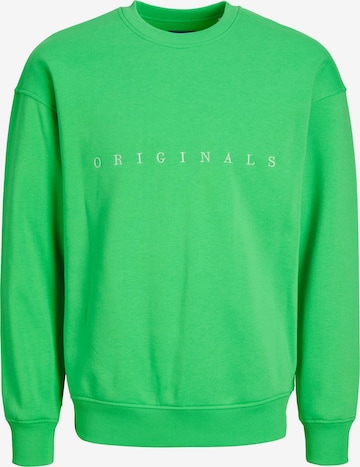 JACK & JONES Sweatshirt 'COPENHAGEN' in Green: front