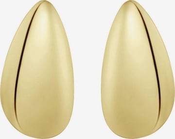 Cala Rose Earrings 'LYRA' in Gold: front