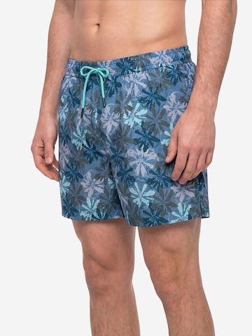 Penti Rövid fürdőnadrágok 'PENTI Herren Calm Shorts mit Blumen- und Meermotiv' - vegyes színek