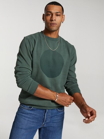 Shiwi Sweatshirt in Groen: voorkant