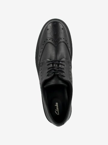 CLARKS Lace-Up Shoes in Black