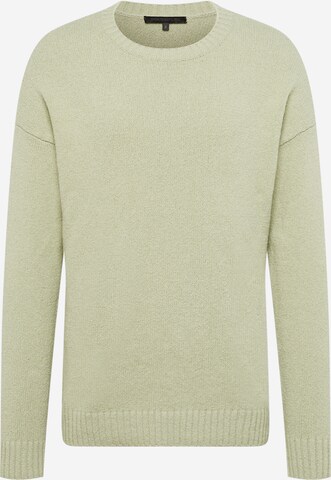 DRYKORN - Pullover 'FREDDY' em verde: frente