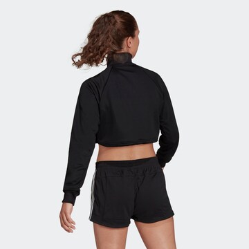 ADIDAS SPORTSWEAR Funkční tričko 'Melbourne Shrug' – černá