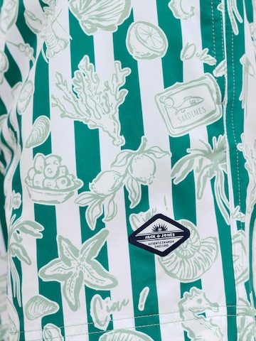 JACK & JONES Swimming shorts 'JPSTMAUI' in Green