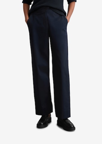 Marc O'Polo Loosefit Hose in Blau: Vorderseite