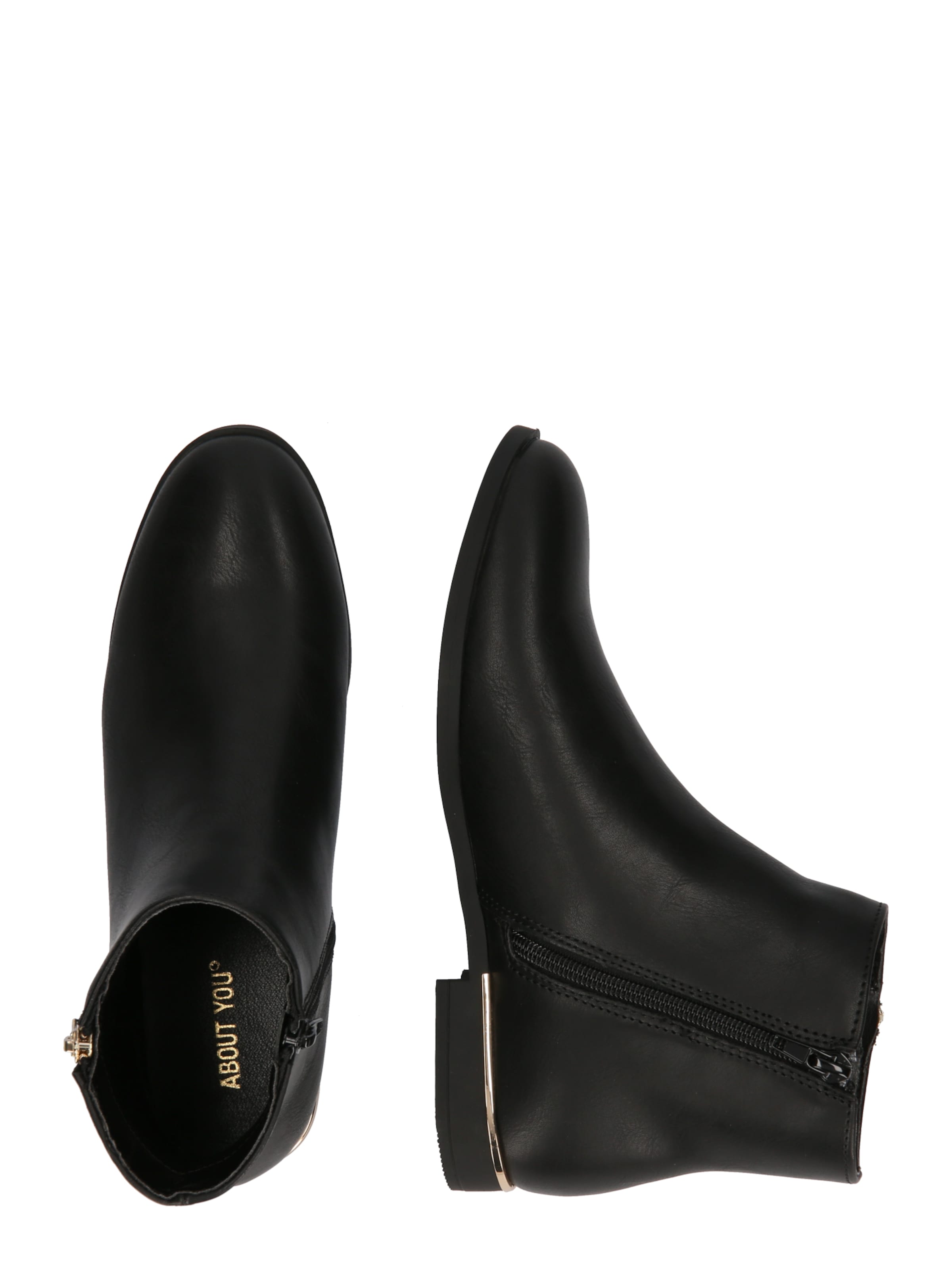 ABOUT YOU Ботинки 'Janina' в Черный