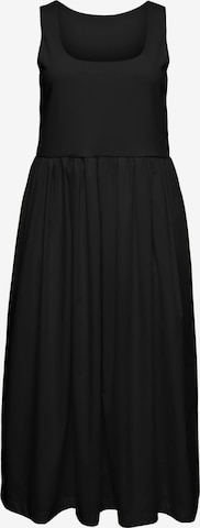 Robe 'VMCAne' Vero Moda Curve en noir : devant