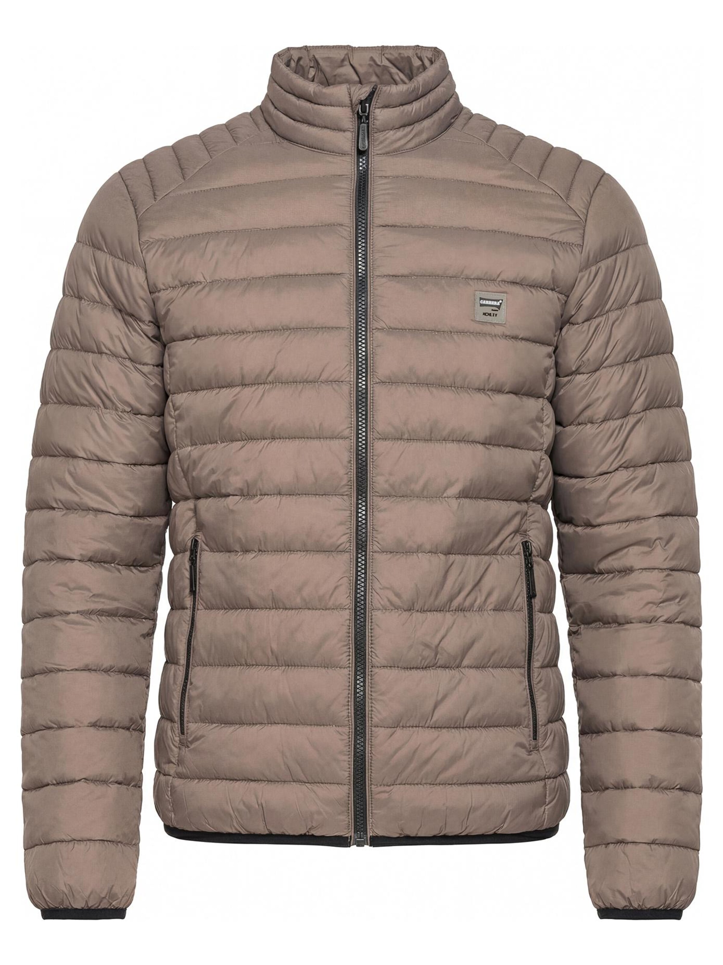 Carrera Jeans Outdoorjacke 'Upright-Collar'‌‌‌‌‌‌ in Beige