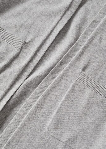 MANGO TEEN Knit Cardigan 'Pisa' in Grey