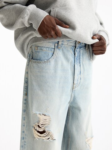 Loosefit Jean Pull&Bear en bleu